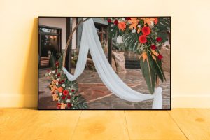 Aro de flores para bodas | Grupo Adya