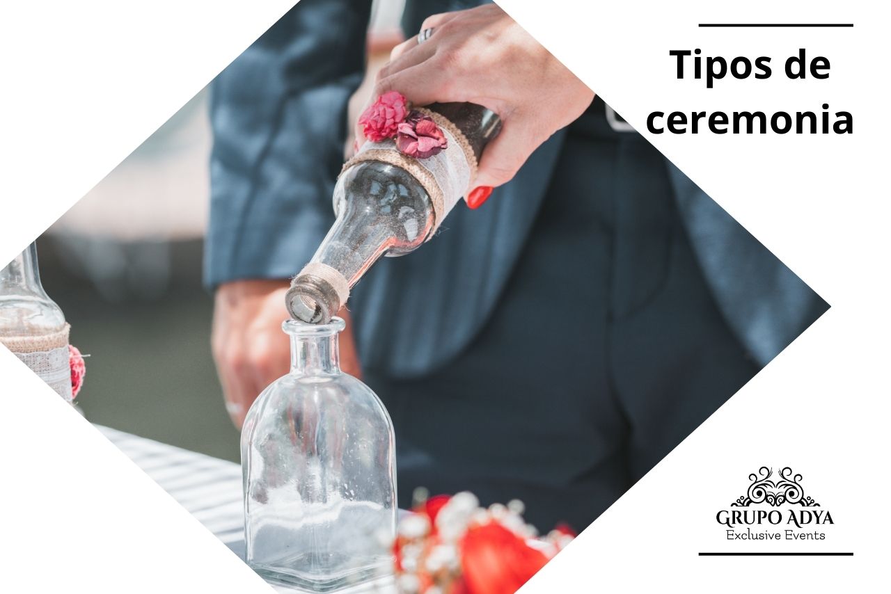 Tipos de ceremonia de boda | Grupo Adya